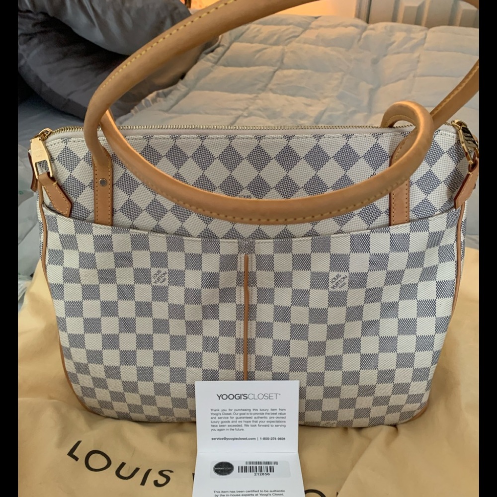 Louis Vuitton Damier Azur Figheri GM Bag